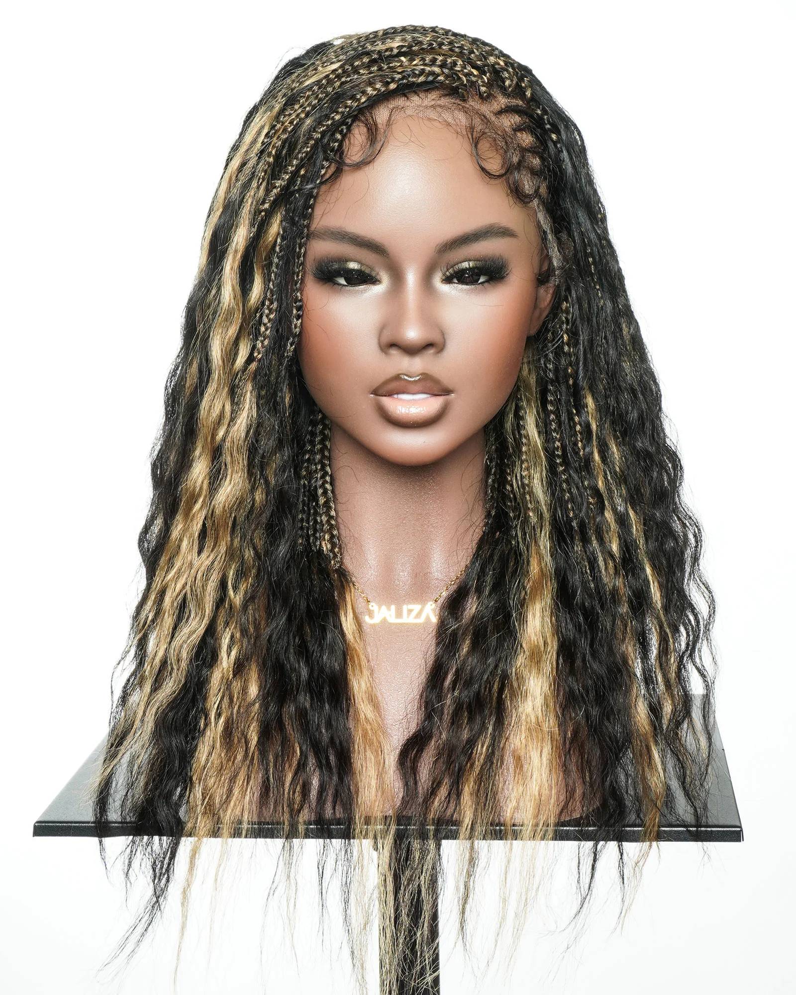 Blonde Braided Wigs